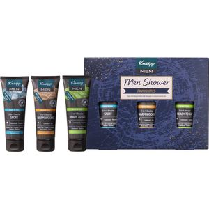 Kneipp Men - Geschenkset Shower Favourites - 2-in-1 Douche/Shampoo - Cadeau - Giftset - Vegan - Inhoud 3 x 75 ml