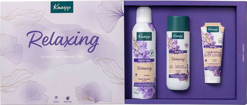 Kneipp - Relaxing Lavendel - Geschenkset - 4 Producten
