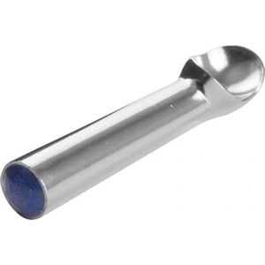 Ijsdipper Blauw Aluminium | Werkt op Handwarmte | 1/30 Liter