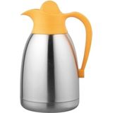 isoleerkan voor thee 1.5 L (geel) met draaiknop