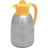 isoleerkan voor thee 1.5 L (geel) met draaiknop