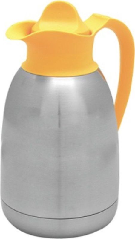 isoleerkan voor thee 1.5 L (geel) met draaiknop