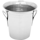 RVS - Wijnkoeler - 21(h) x Ø21 cm - Roestvrijstaal