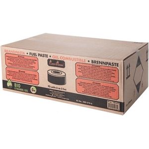 Brandpasta In Blik - 3 Uur Brandtijd - 72x 200 Gram - CaterFlame 685072