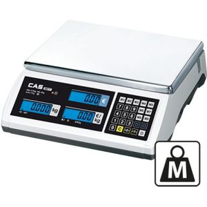 Digitale Weegschaal | RVS | 6kg-2gr | 15kg-5gr