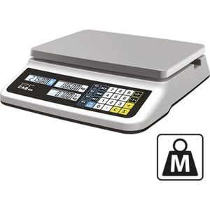 Digitale weegschaal | RVS | 6kg-2gr | 15kg-5gr