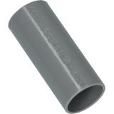 Sok PVC slagvast 3/4" (19mm) grijs