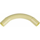 PVC bocht crÃ¨me 16mm - 10 stuks