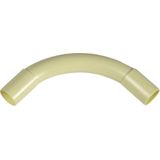 PVC bocht crÃ¨me 16mm - 10 stuks