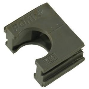 Polfix Pijpklemzadel 3/4 19Mm Grijs - 100 stuks