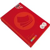 Kopieerpapier Quantore Colour A3 120gr felrood 250 vel | 5 stuks