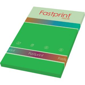 Kopieerpapier fastprint-100 a4 120gr grasgroen | Pak a 100 vel