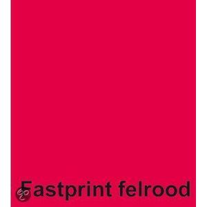 Fastprint - Gekleurd Papier - A3 - Felrood - 120gr