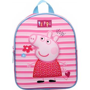 Nickelodeon Rugzak Peppa Pig 3d Junior 9 Liter Polyester Roze