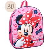 Disney Minnie Mouse 3D kleuterschoolrugzak - Dotty about Dots - roze