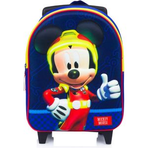 Mickey trolley rugtas 3D 31 cm - 8712645261969