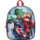 Marvel Avengers 3D Rugzak - Blauw - 9 Liter