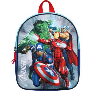 Marvel Avengers 3D Rugzak - Blauw - 9 Liter