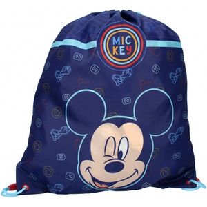 Disney Gym Bag Mickey Mouse Junior 1,6 Liter Polyester Blauw