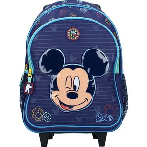 Mickey Mouse Be Kind Rugzaktrolley - 18,1 L - Blauw