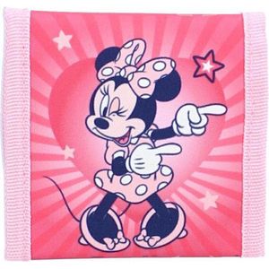 Disney Portemonnee Minnie Mouse Choose To Shine 10 Cm Roze
