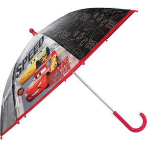 Disney Cars kinderparaplu - rood - D73 cm