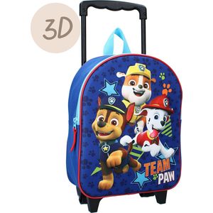 PAW Patrol - 3D Rugzaktrolley - 11,1l - Kinderen - Blauw