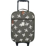 Kidzroom Sevilla Current Legend Trolley Suitcase army Zachte koffer