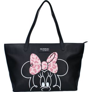 Shopper Minnie Mouse Forever Famous - Zwart