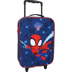 Trolley suitcase Spider-Man Boundless - Rugzaktrolley - Navy - Kinderen - Jongens