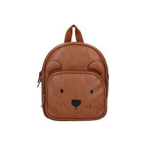 Kidzroom Porto Beary Excited Rugzak - Cognac - Beer