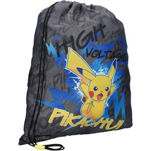 Vadobag - Gymtas - Pokémon Pikachu - Zwart - Polyester