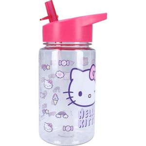 Vadobag - Hello Kitty - Drinkfles - Roze - 450 ml - Met Rietje