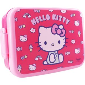 Hello Kitty - Lunchbox - Roze - BPA-vrij Kunststof