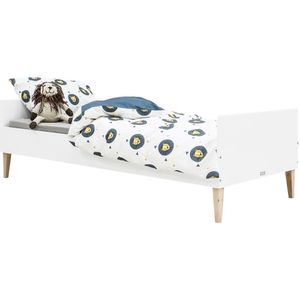 Bopita Indy bed 90x200 (excl. bodem) - Wit/Naturel