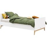 Bopita Paris Bed Wit / Eiken 90 x 200 Cm