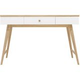 Bopita Paris Bureau Wit / Eiken