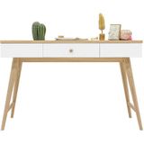 Bopita Paris Bureau Wit / Eiken