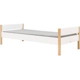 Bopita Lucas bed 90x200 - Wit/Naturel