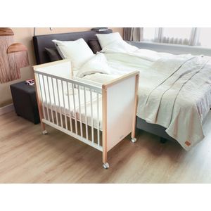 Bopita Co-sleeper 50x90 Flo White/Natural