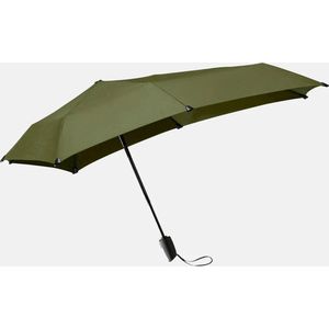 Senz automatic opvouwbare paraplu cedar green