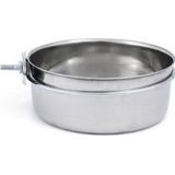 Beeztees CoopCup Inox+Schroef - Hondenvoerbak - 0,9L - 15 cm