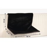 beeztees Radiator hangmat Sleepy zwart voor katten