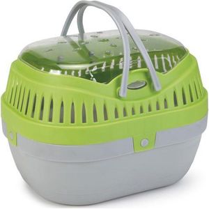 Beeztees Travica - Reismand - Voor Knaagdieren - Voor Konijnen - Groen/Grijs - 27x20 cm