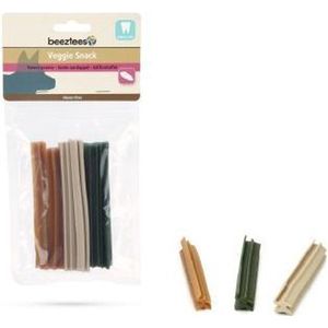 Beeztees Veggie - Snacks - Zoete Aardappel - Glutenvrij - 6 sticks - 12CM - Dental - hondensnack - 1 stuk