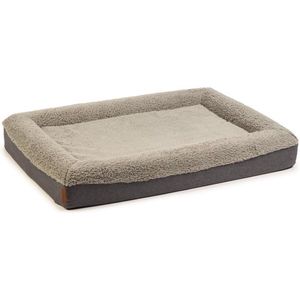 Beeztees Yura - Orthopedisch Hondenkussen - Grijs - 100x70x15cm