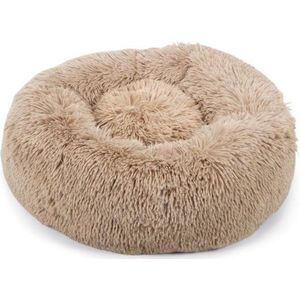 Beeztees Yali Hondenmand - Pluche - Beige - 50 cm