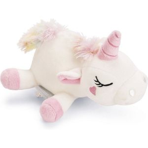 Beeztees Tierkuscheltier Hundespielzeug Puppy Einhorn Owen weiß