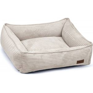 Designed by Lotte Ribbed - Hondenmand - Lichtgrijs - 65x60x20 cm