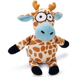 Beeztees hondenspeelgoed giraffe Zwiep beige 24 x 13 x 10 cm